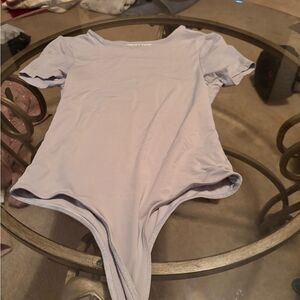 Paxton Blue-grey Short Sleeve Bodysuit